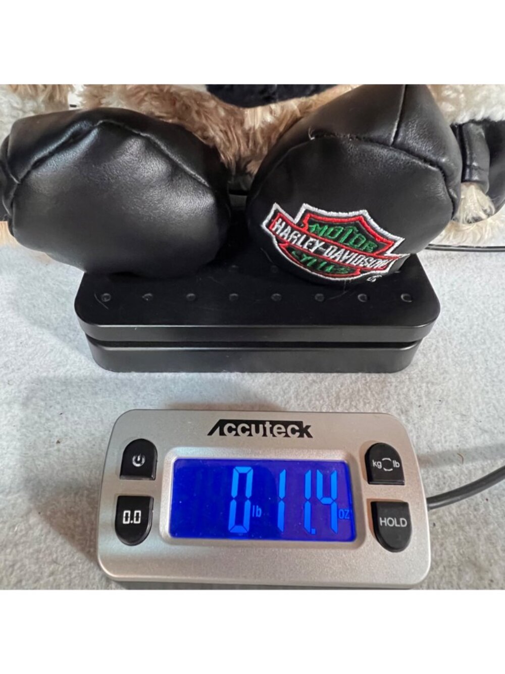 Harley-Davidson Motorcycles Plush Teddy Bear Biker Gear Logo Kids Preferred 2007 - Picture 15 of 15